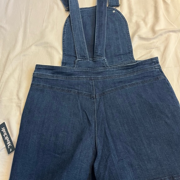 Bouncing Over The Rainbow Denim Shortalls - Picture 5 of 5